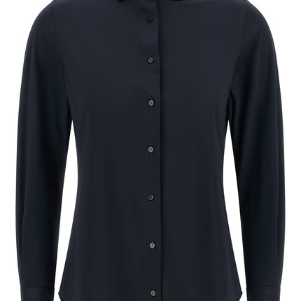 XACUS Blue Polyamide Blouse