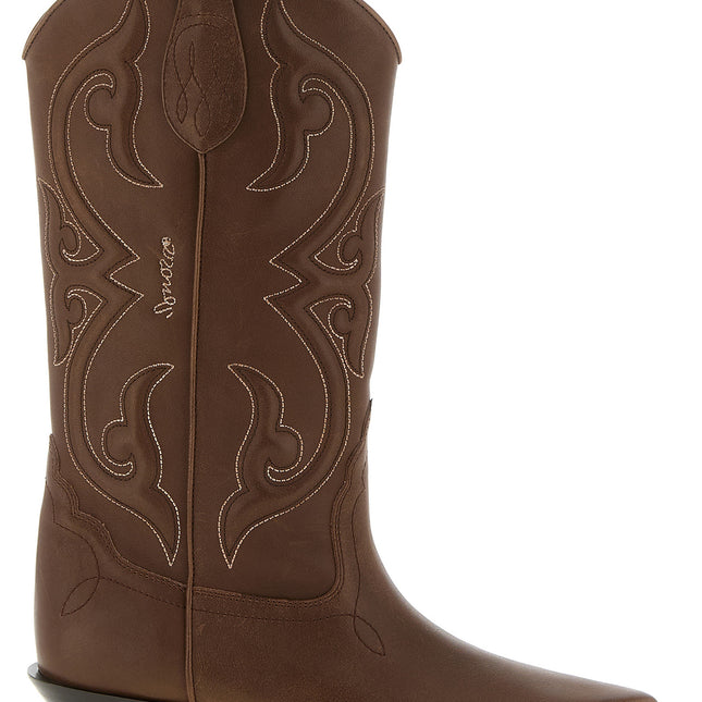 Sonora Brown Calfskin Chelsea Boots