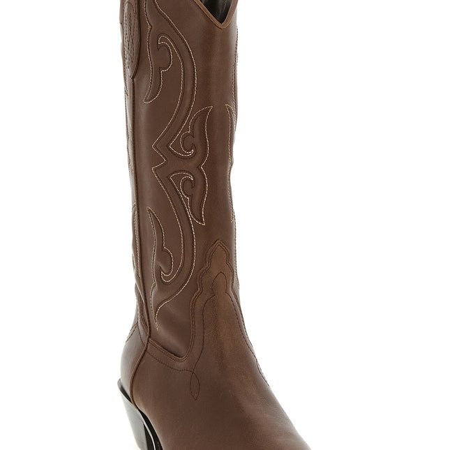 Sonora Brown Calfskin Chelsea Boots