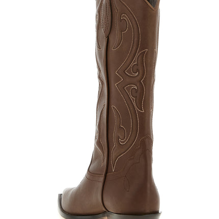 Sonora Brown Calfskin Chelsea Boots