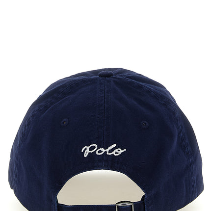 Polo Ralph Lauren Blue Cotton Cap (Baseball Hat)