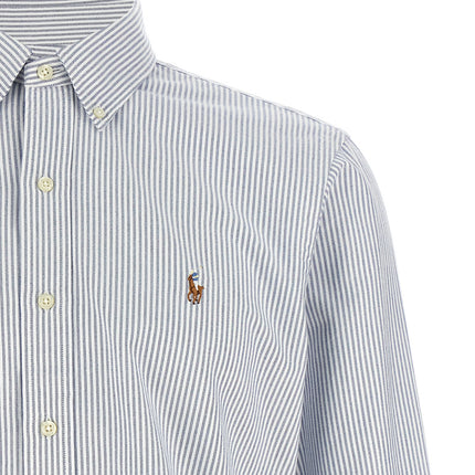 Polo Ralph Lauren Blue Cotton Blouse