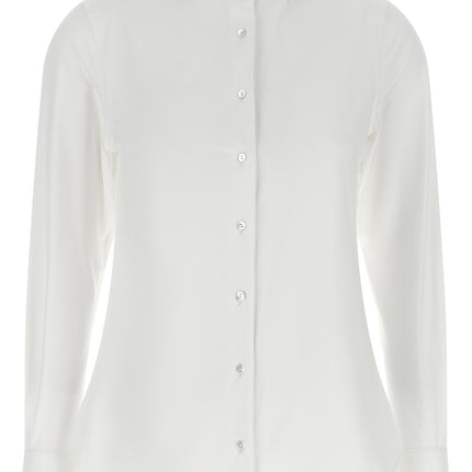 XACUS White Polyamide Blouse