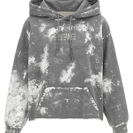 MM6 Maison Margiela Gray Cotton Sweatshirt