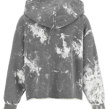 MM6 Maison Margiela Gray Cotton Sweatshirt