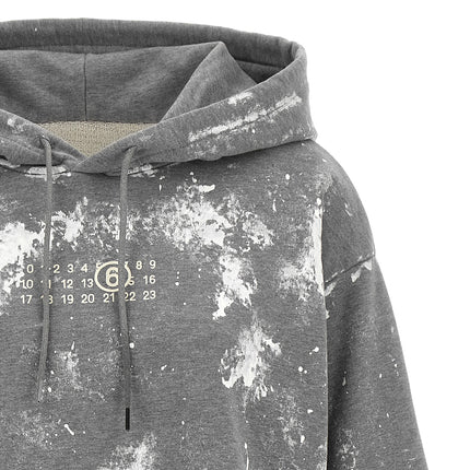 MM6 Maison Margiela Gray Cotton Sweatshirt