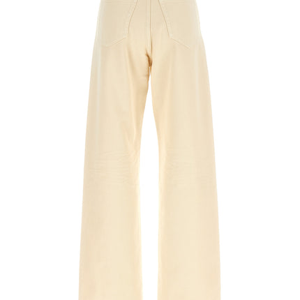 Saint Laurent Beige Cotton Jeans Denim Saint Laurent