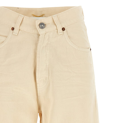 Saint Laurent Beige Cotton Jeans Denim Saint Laurent