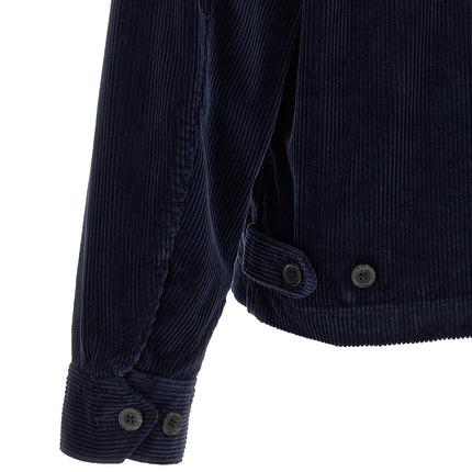 Polo Ralph Lauren Blue Cotton Full-Length Jacket