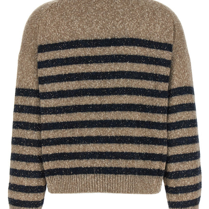 Brunello Cucinelli Multicolor Wool Cardigan