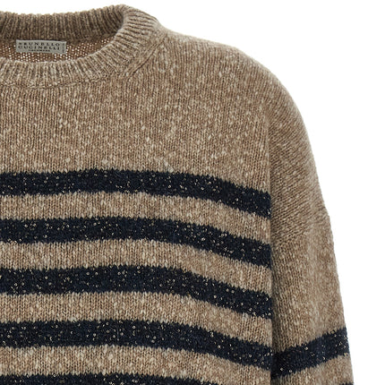 Brunello Cucinelli Multicolor Wool Cardigan