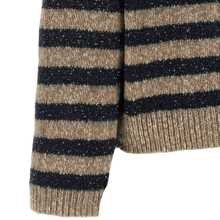 Brunello Cucinelli Multicolor Wool Cardigan