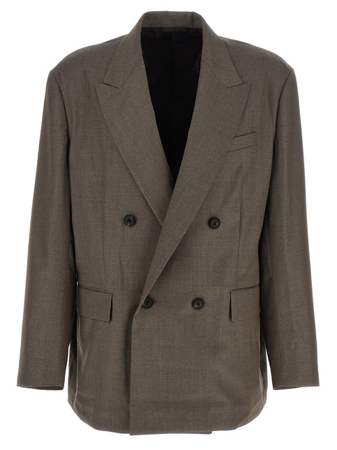 SSSTEIN Gray Wool Blazer SSSTEIN