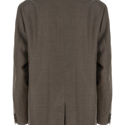 SSSTEIN Gray Wool Blazer SSSTEIN