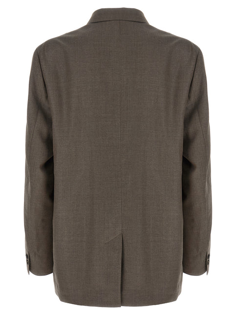 SSSTEIN Gray Wool Blazer SSSTEIN
