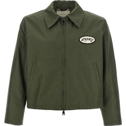 SECOND/LAYER Bicolor Polyester Full-Length Jacket