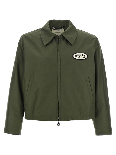 SECOND/LAYER Bicolor Polyester Full-Length Jacket
