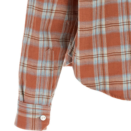 SECOND/LAYER Orange Cotton Blouse