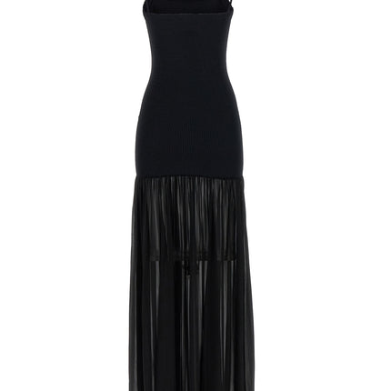 Hunza G Black Polyamide Long Dress