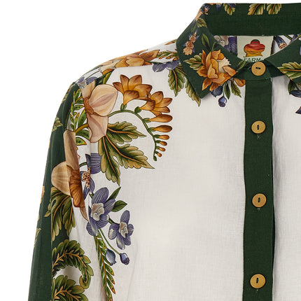 FARM RIO Multicolor Cotton Blouse