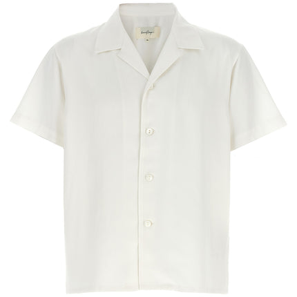 SECOND/LAYER White Lyocell Blouse