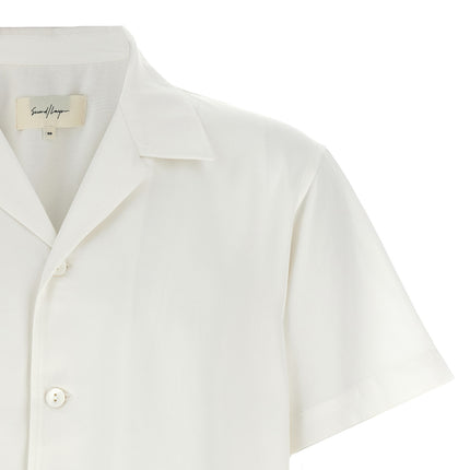 SECOND/LAYER White Lyocell Blouse