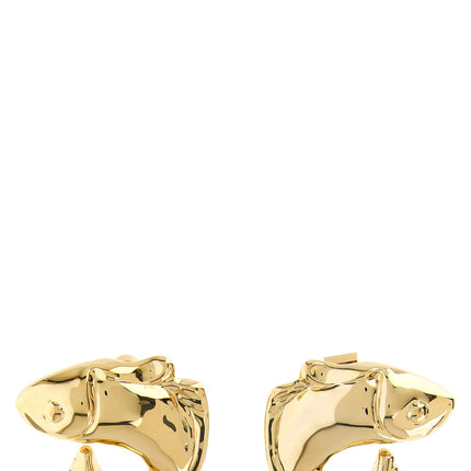 Jacquemus Gold Copper Earrings Jacquemus