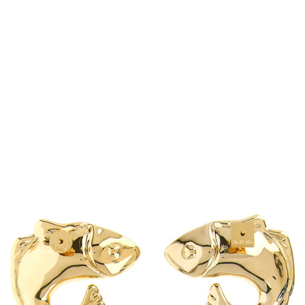Jacquemus Gold Copper Earrings Jacquemus