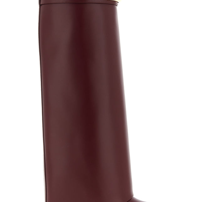 Givenchy Bordeaux Calfskin Over The Knee