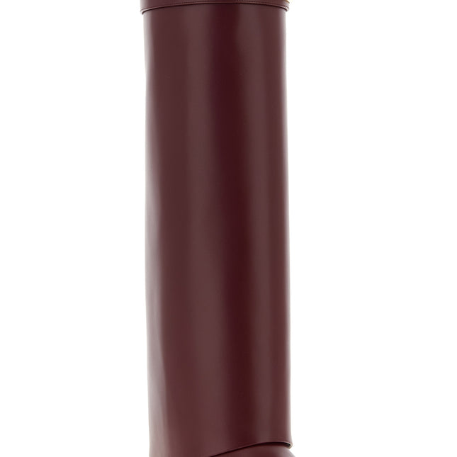 Givenchy Bordeaux Calfskin Over The Knee