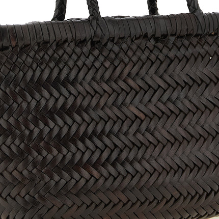 Dragon Diffusion Brown Calfskin Handbag