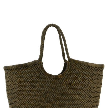 Dragon Diffusion Bicolor Calfskin Shoulder Bag