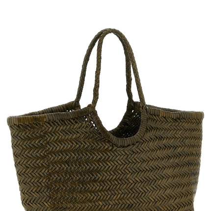 Dragon Diffusion Bicolor Calfskin Shoulder Bag