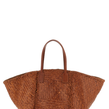 Dragon Diffusion Brown Calfskin Tote Bag