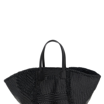 Dragon Diffusion Black Calfskin Tote Bag Dragon Diffusion