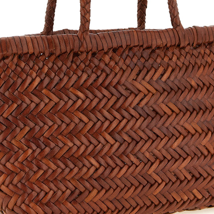 Dragon Diffusion Brown Calfskin Handbag Dragon Diffusion