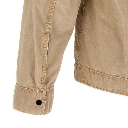 Stone Island Beige Cotton Blouse Stone Island