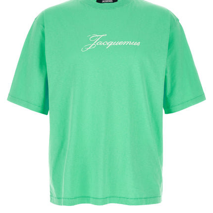 Jacquemus Bicolor Cotton T-Shirt Jacquemus