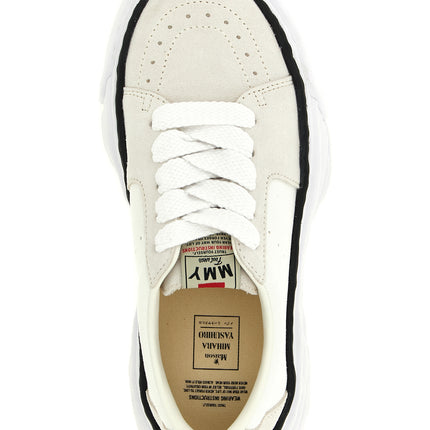 Maison Mihara Yasuhiro White Cowhide Platform Sneakers Maison Mihara Yasuhiro