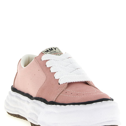 Maison Mihara Yasuhiro Multicolor Cowhide Platform Sneakers Maison Mihara Yasuhiro