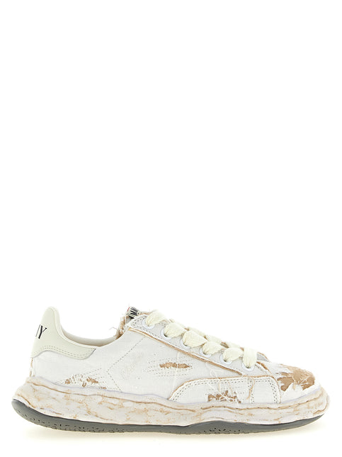 Maison Mihara Yasuhiro White Cotton Sneakers Maison Mihara Yasuhiro