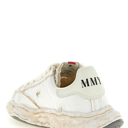 Maison Mihara Yasuhiro White Cotton Sneakers Maison Mihara Yasuhiro