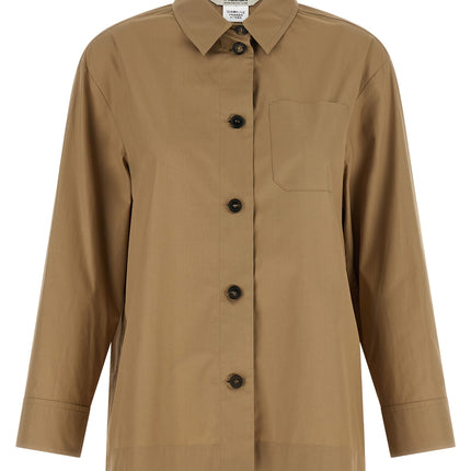 'S Max Mara Beige Cotton Blouse