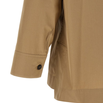 'S Max Mara Beige Cotton Blouse