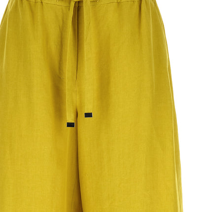 'S Max Mara Bicolor Linen Casual Pants 'S Max Mara