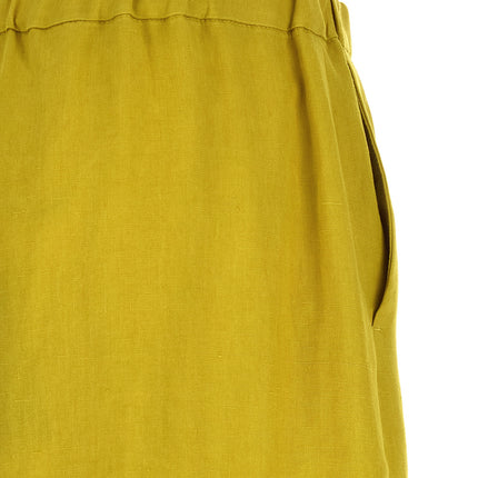 'S Max Mara Bicolor Linen Casual Pants 'S Max Mara