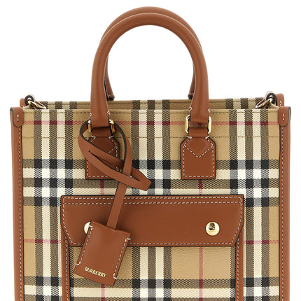 Burberry Beige Polyethylene Tote Bag Burberry