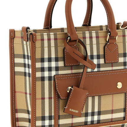 Burberry Beige Polyethylene Tote Bag Burberry