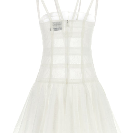 Giovanni Bedin White Polyamide Short Dress Giovanni Bedin