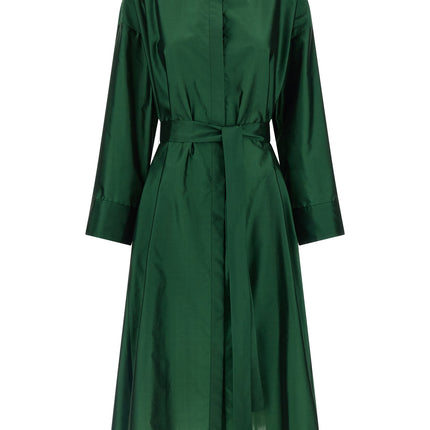 'S Max Mara Bicolor Polyester Midi Dress 'S Max Mara